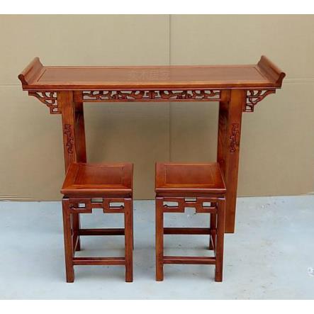 学生课桌实木补习培训班辅导桌国学书法美术桌特价中小学生课桌椅