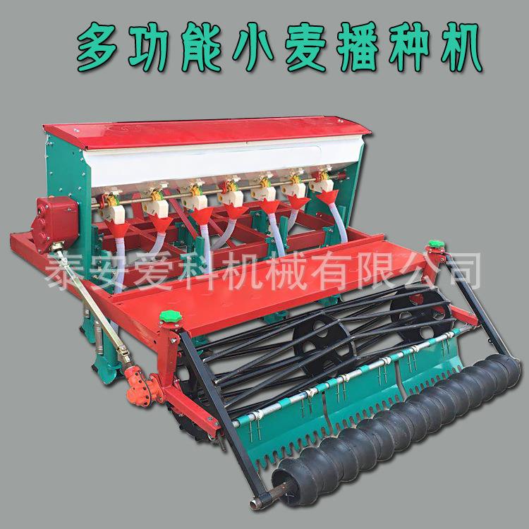 小麦种植机中材点播机种肥同施播种一体机7行9行12行江苏适用