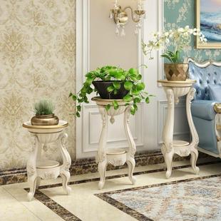 欧式花架现代简约花盆置物架子轻奢高级客厅落地阳台防水室内花几