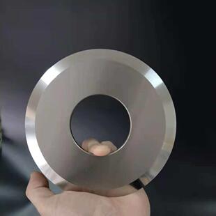 圆刀片分切刀切布纸管机捆条机膜胶带高速网钨钢圆形切台切割刀片