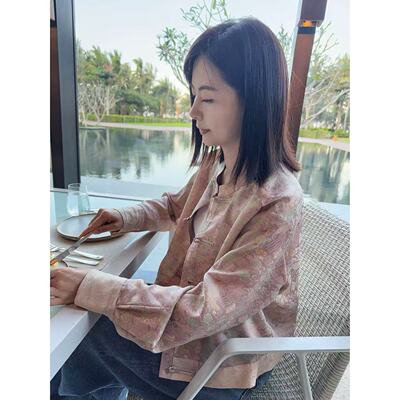 远葵 美林丨小短款丨从春天穿到夏天丨手洗阴干  长52  ZM6W1333