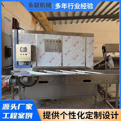 流态化速冻机单体小颗粒果蔬速冻机青豆毛豆冻结机速冻机厂家