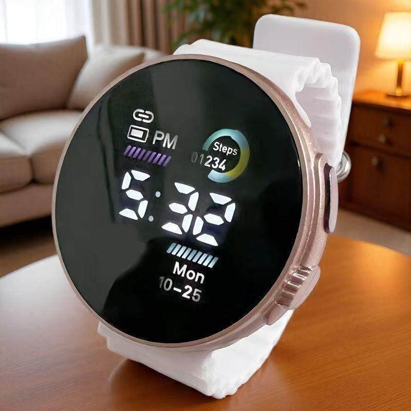 初高中学生手表青少年电子表男款运动高颜值ins学院风男女时间表