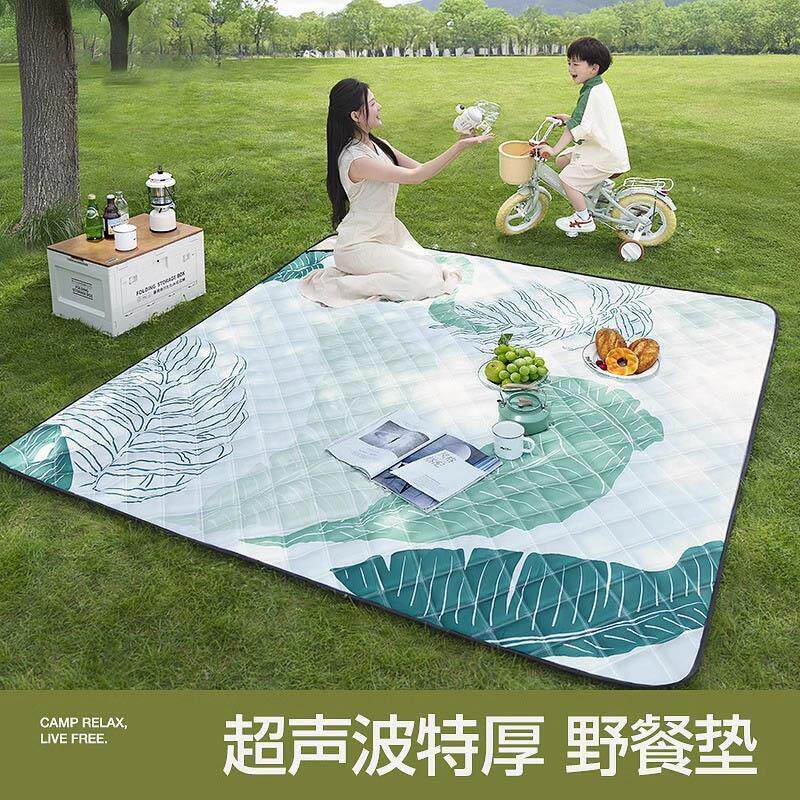 日本精工野餐垫防潮垫加厚露营帐篷内垫便携防水垫户外地垫加大号