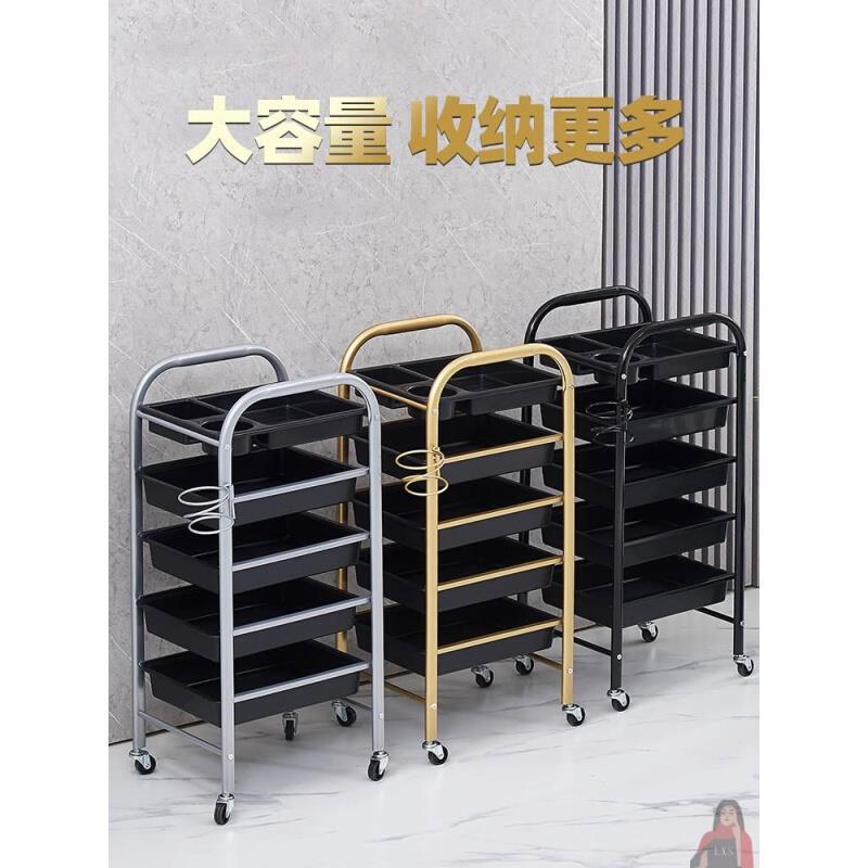 美发车发廊手推车杠车特价包邮美容小推车理髲店烫染染发工具车.