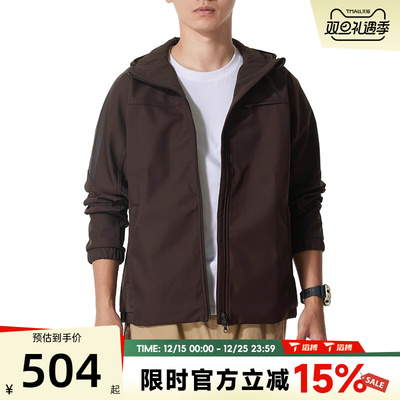 滔搏adidas阿迪达斯男子SL WARM JKT连帽运动健身夹克外套KG5180