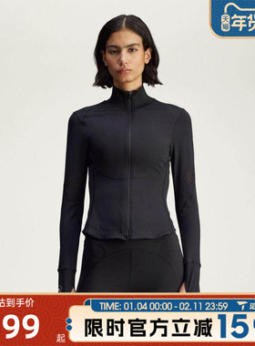 滔搏adidas阿迪达斯女子aSMC TPR MIDL运动健身夹克外套JW4551