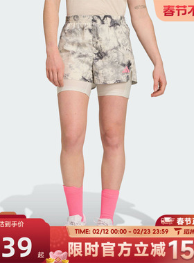 滔搏adidas阿迪达斯女子 SD 2in1 W二合一运动休闲短裤JN9669