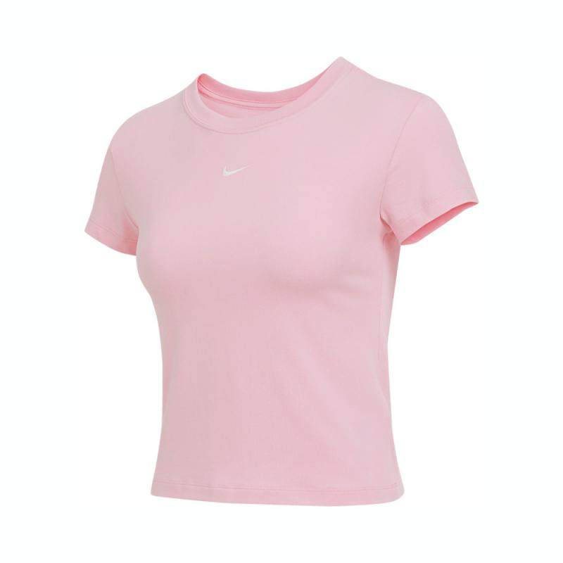 滔搏NIKE耐克女子圆领运动百搭舒适修身休闲短袖T恤FV5509-690,运动服/休闲服装,运动T恤,淘宝优惠券,粉丝福利购,淘宝优惠卷