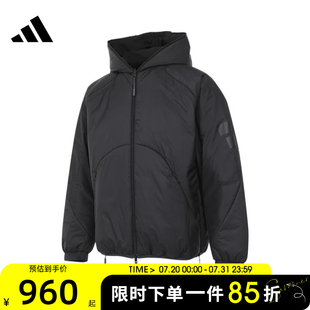 adidas阿迪達(dá)斯男子FUSTL JKT運(yùn)動(dòng)休閑棉服外套JZ8724 PAD