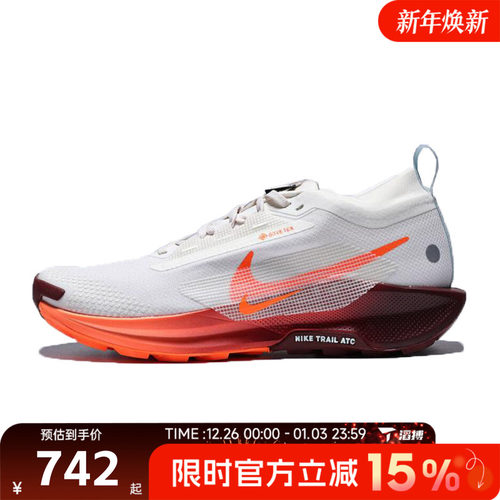 滔搏NIKE耐克男鞋PEGASUS TRAIL 5 GTX运动训练跑步鞋FQ0908-104