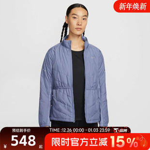 滔搏NIKE耐克女子轻盈户外中层夹克运动休闲棉服外套HV2745 499