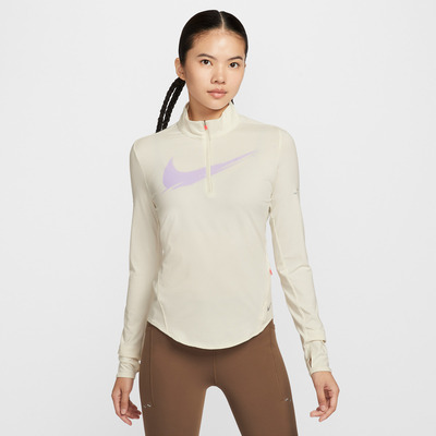 滔搏NIKE耐克女子跑步立领上衣运动休闲长袖T恤打底衫IO0252-047