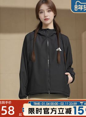 滔搏adidas阿迪达斯女子MS SOFTSHELL JK运动健身夹克外套KC0054