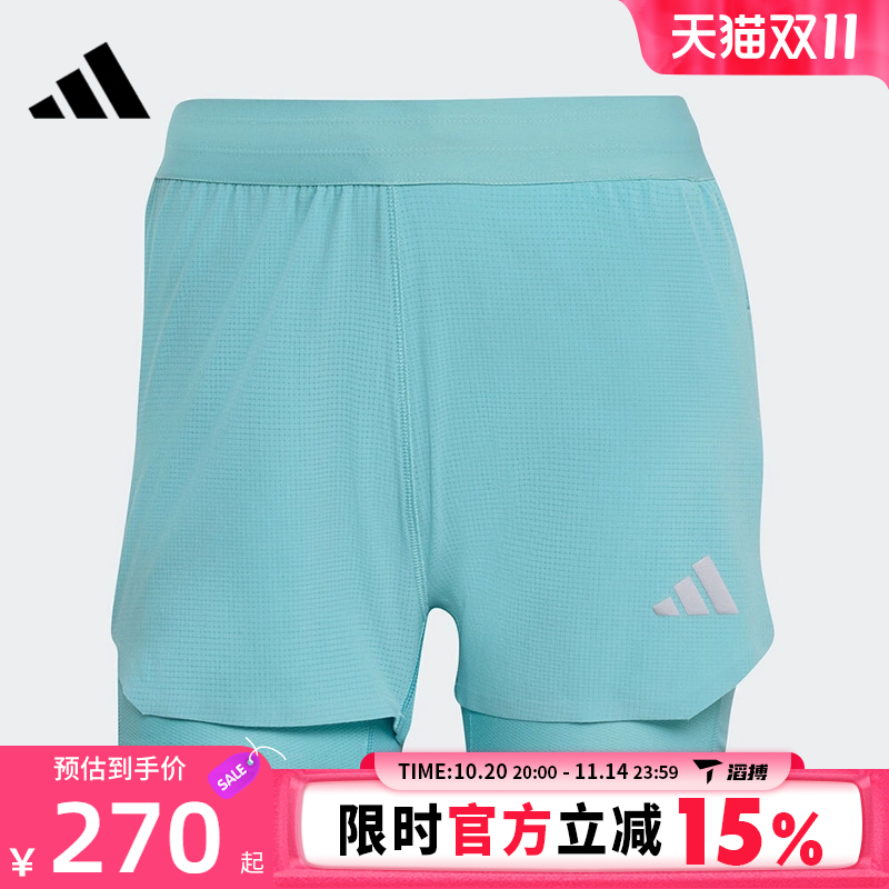 adidas阿迪达斯女子adi365 2in1 W运动休闲短裤KE2281