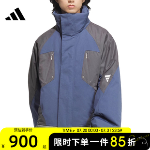 adidas阿迪達(dá)斯男子FUSTL JKT4運(yùn)動(dòng)休閑棉服JM6145