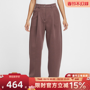 滔搏NIKE耐克女子工装裤大口袋梭织宽松运动休闲长裤IF0322-502