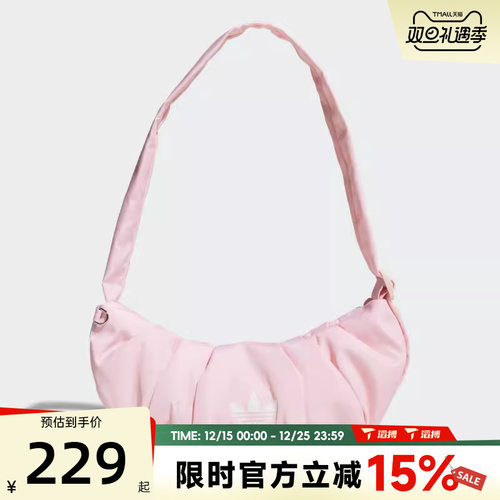 滔搏adidas阿迪达斯三叶草男女SHLDR BAG 运动休闲单肩包KF2510