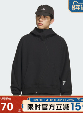 adidas阿迪达斯男子FUSTL M KN JKT2运动健身夹克外套KC0168