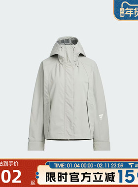 adidas阿迪达斯女子FOS W WVN JKT运动健身夹克外套KS0066