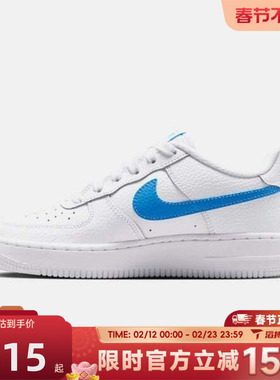 滔搏NIKE耐克大童鞋AIR FORCE 1 MS (GS)运动休闲鞋IO7403-104