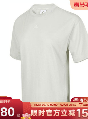 滔搏NIKE耐克女子AS W J SPT DIAMOND运动休闲短袖T恤FN5117-034