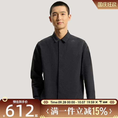 滔搏adidas阿迪达斯男子WUZONG WEN CO J运动健身夹克外套KG0840