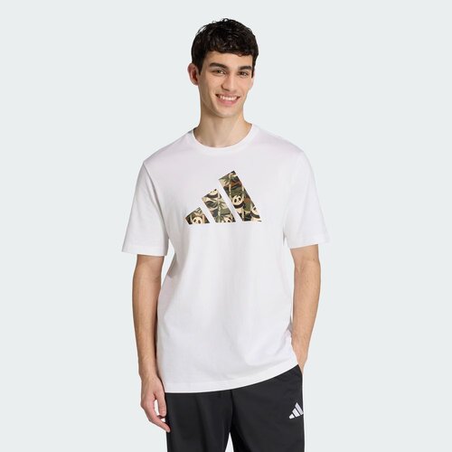 滔搏adidas阿迪达斯男子M PANDA C CAM T运动休闲短袖T恤KB4850