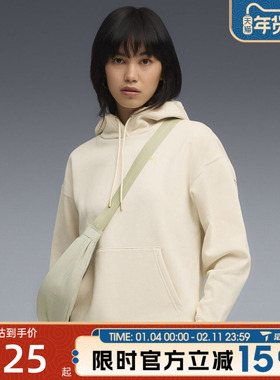 滔搏puma彪马女子METALLIC Comfort运动休闲套头衫卫衣63468287