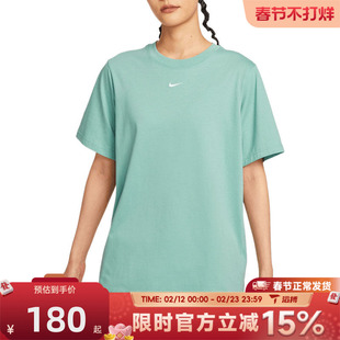 滔搏NIKE耐克女子AS W NSW TEE ESSNTL运动休闲短袖T恤FD4150-017