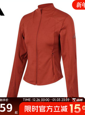 滔搏adidas阿迪达斯女子MT SLIM JKT运动健身夹克外套JM8867
