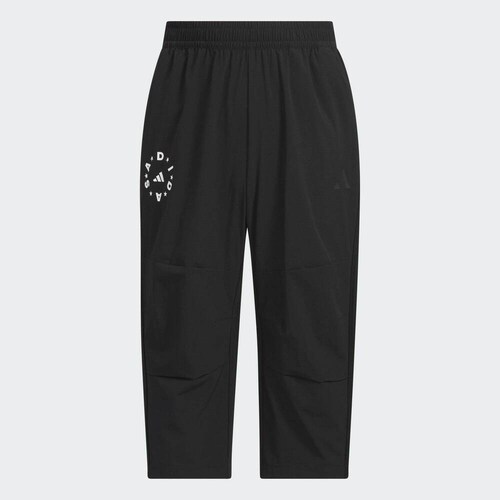 滔搏adidas阿迪达斯大童运动休闲七分裤JL7533