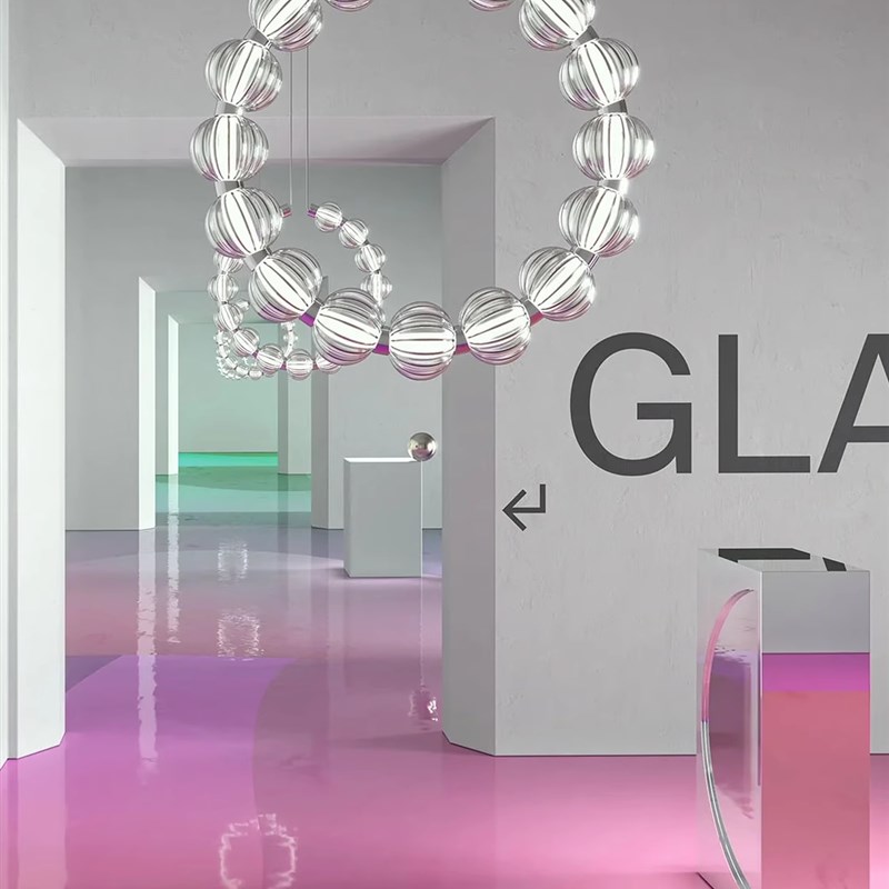 新款意式设计师客厅吊灯艺术卧室玻璃灯书房床头意大利珍珠餐厅灯