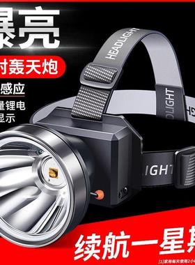 德国Enna品质头灯2025新款强光超亮超长续航头戴式户外感应照明灯