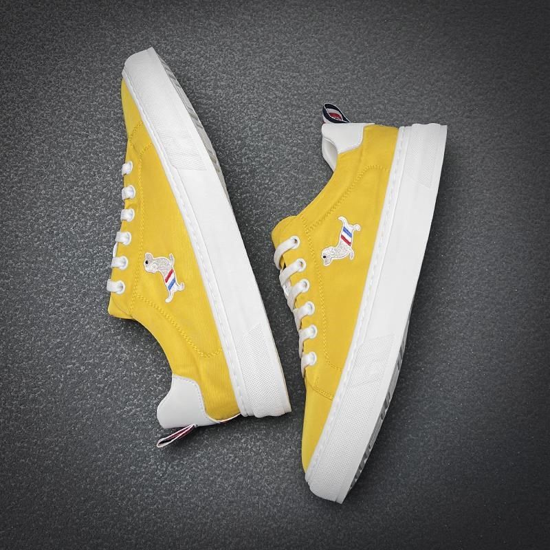 纯色布鞋2025夏季新款s厚底低帮一脚蹬轻便休闲鞋男士简约百搭板,流行男鞋,休闲板鞋,淘宝优惠券,粉丝福利购,淘宝优惠卷