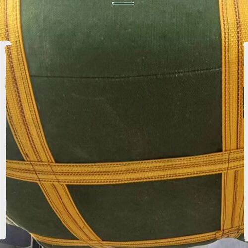 加厚耐磨结d实帆布吊装袋货运集装袋吨袋特厚圆形方形帆布吨袋吨