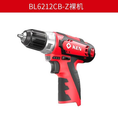 KEN锐奇锂电钻BL7212/Q12/6212电动螺丝刀批裸机手枪钻电钻孔工具