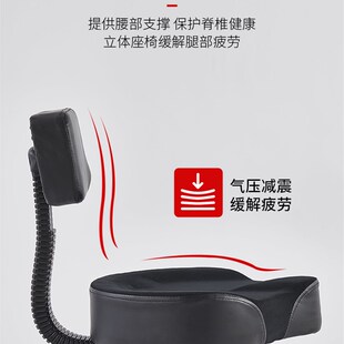 专业气动架子鼓凳升降旋转马鞍靠背爵士鼓成人儿童圆凳座椅演出