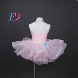 芮其儿新款公主芭蕾舞蹈裙儿童亮片蓬蓬纱裙幼儿园元旦比赛表演服