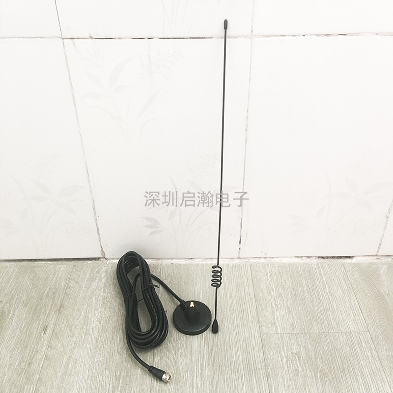 德生收音机天线外接信号增强车载短波调频汽车FM功放接收放大75欧
