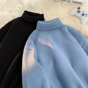 2023新款中大童一体绒加绒加厚毛衣男童一体绒毛宝宝针织毛衣