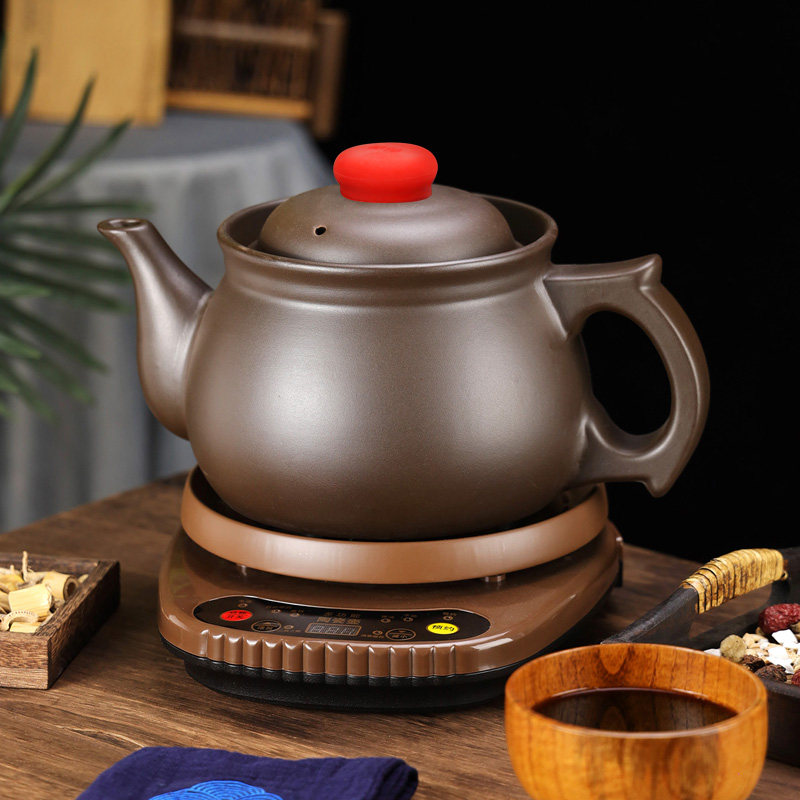 全自动煎药壶家用中药煲熬药砂锅紫砂中药壶中药电煎壶熬药电砂锅