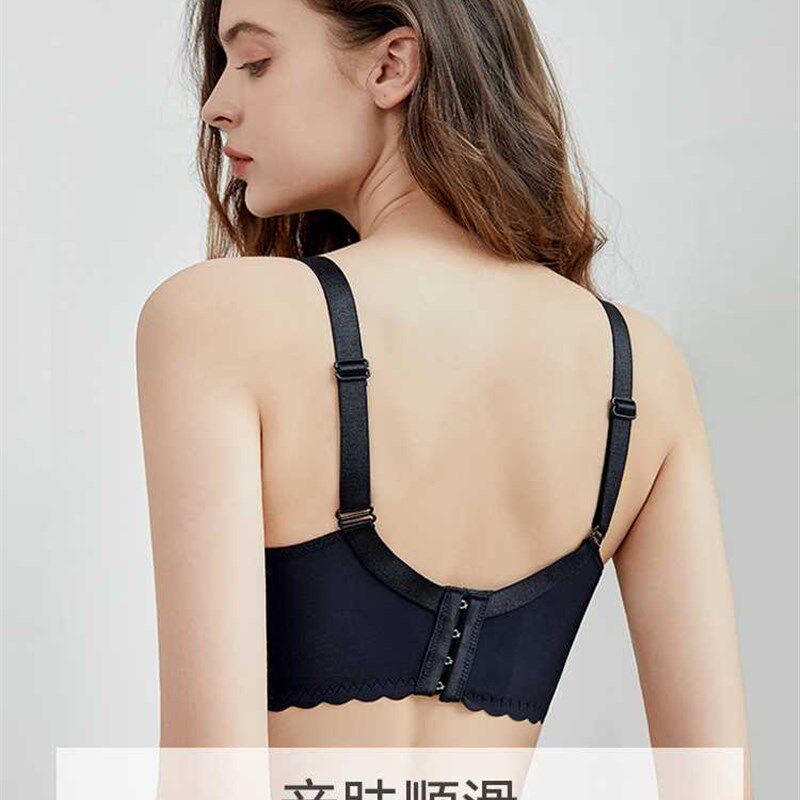 哺乳内衣聚拢防h下垂前开扣孕妇文胸怀孕期专用薄款产后喂奶女夏