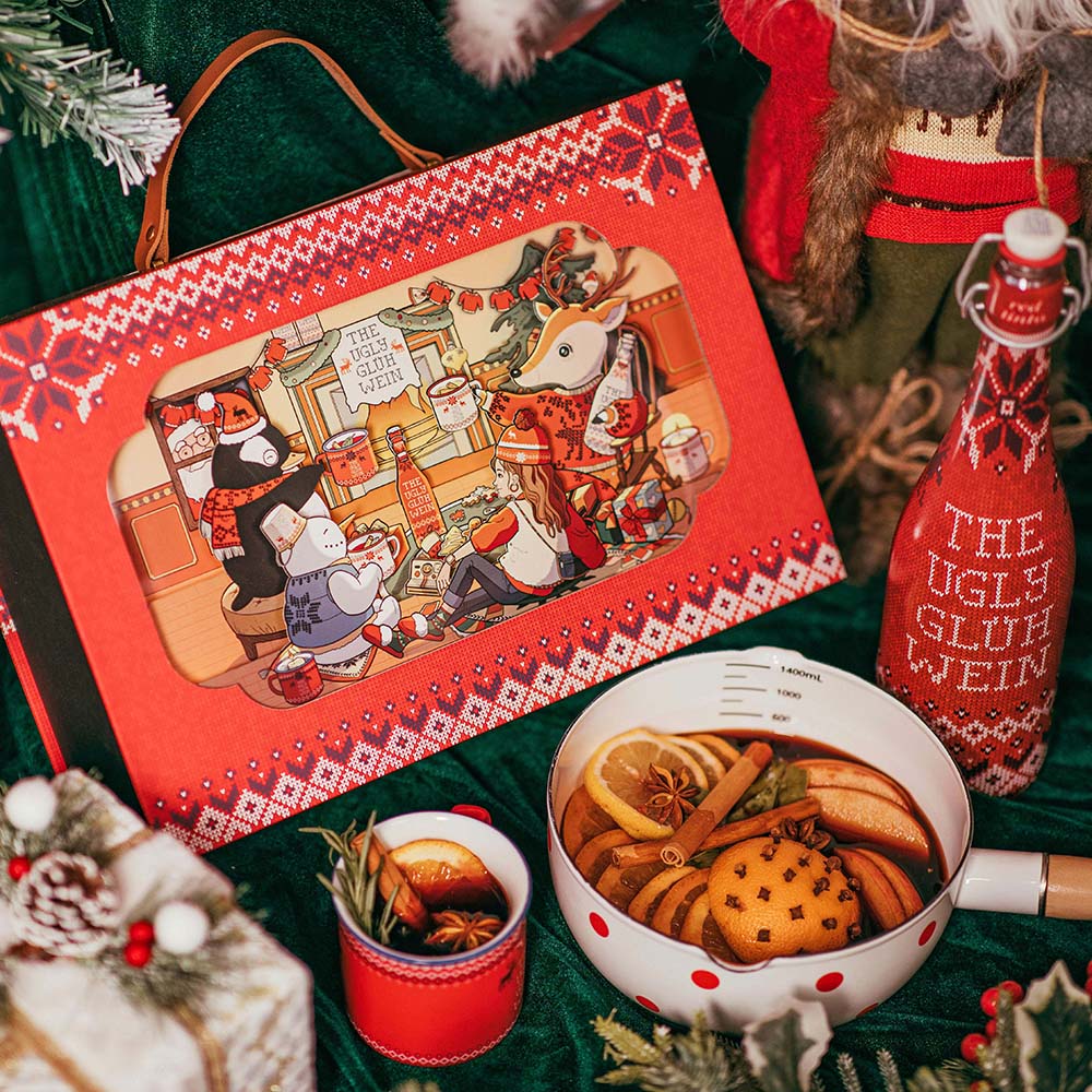 【送礼必备】西班牙进口小丑派对热红酒新年圣诞煮热甜葡萄酒礼盒