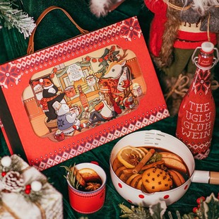 西班牙进口小丑派对热红酒新年圣诞煮热甜葡萄酒礼盒 送礼必备