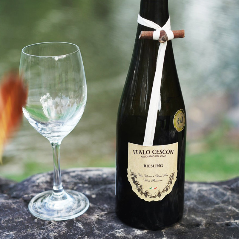 意大利原瓶进口名庄小树枝威尼托IGT凯斯顿雷司令干白葡萄酒750ml