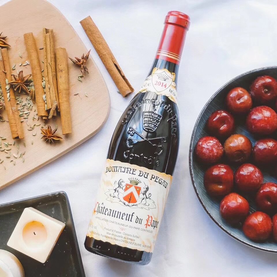 法国原瓶进口佩高酒庄珍藏特酿教皇新堡Domaine du Pegau干红葡萄