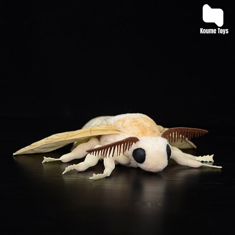 蚕蛾玩偶原创昆虫系列毛