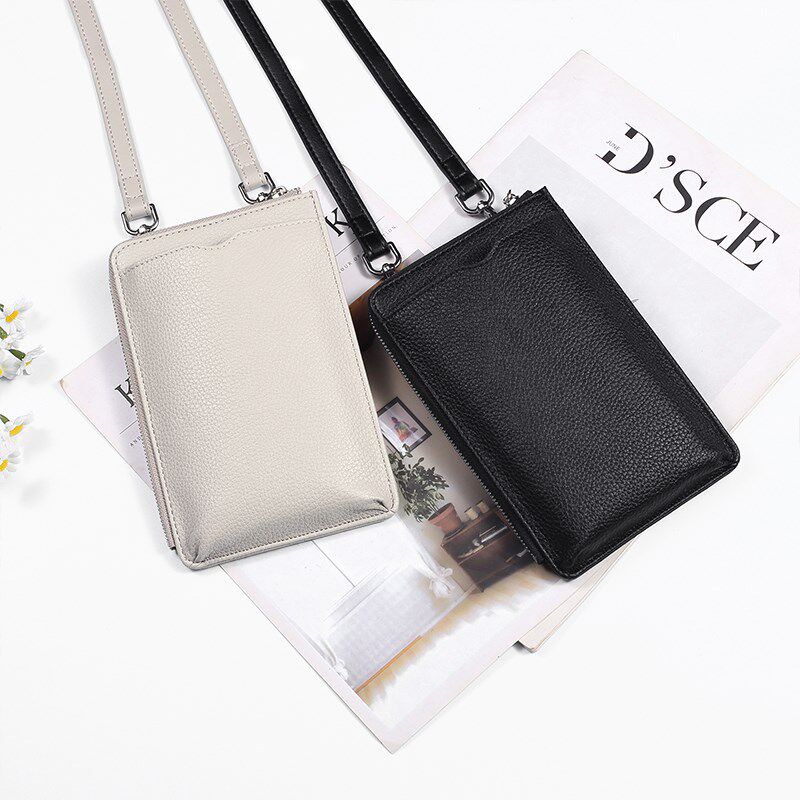 手机包女斜挎迷你小包高级感超薄轻便手机袋钱包手机包Y一体小包