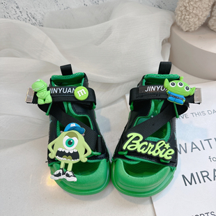 男童凉鞋2023年新款男生夏款包头运动沙滩鞋夏日T男款夏季儿童鞋